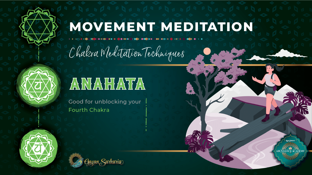 movemeent meditation chakras, chakra meditation techniques