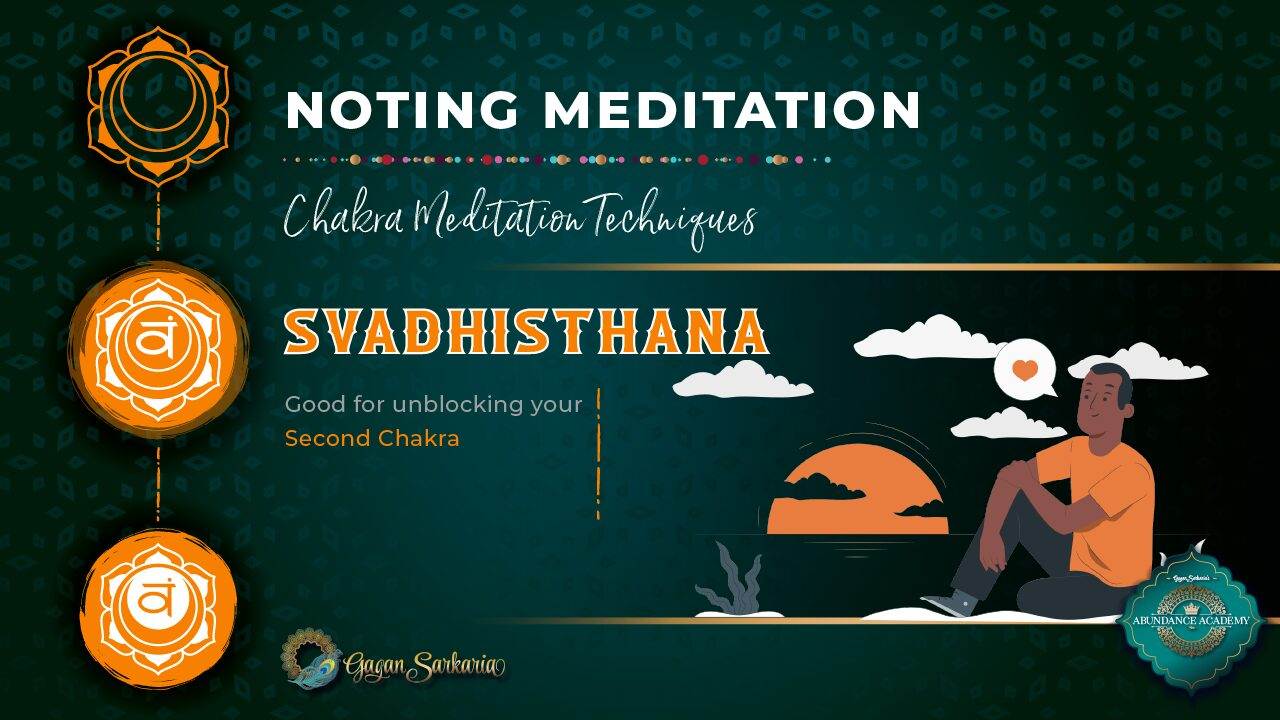 noting meditation chakras