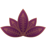 Discover a purple lotus flower on a green background.