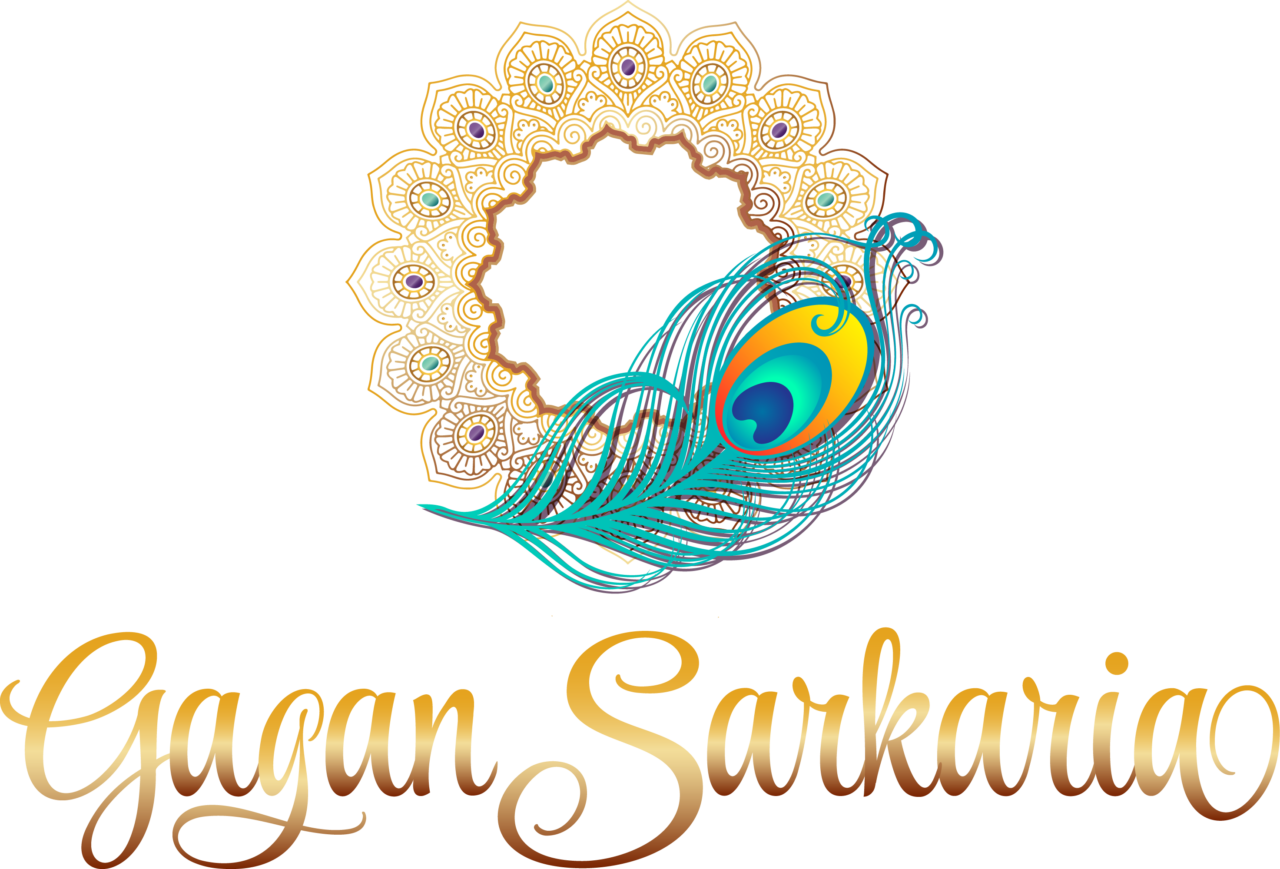 The logo for Gagan Sarkaria, a high achievement coach and abundance manifestation expert.