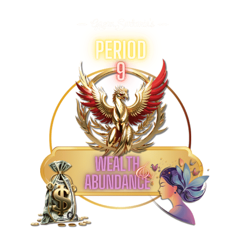 period 9 wealth and abundance masterclass combination mark