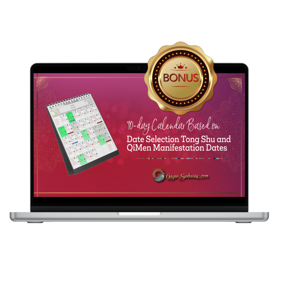 period 9 wealth and abundance masterclass bonus 90-day date selection calendar